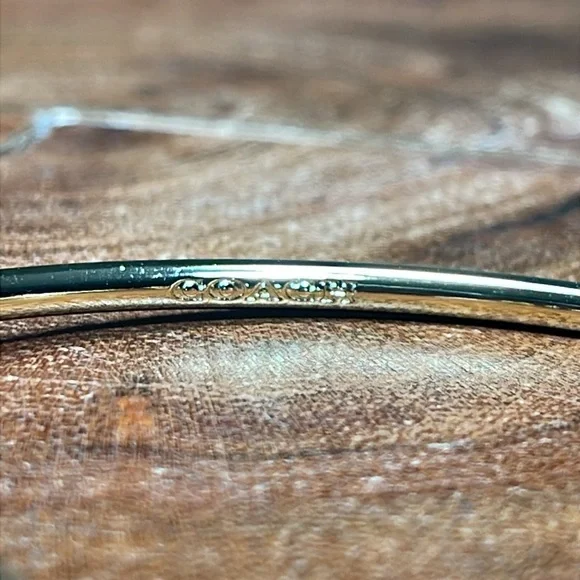 NWOT COACH OPEN CIRCLE CUFF BRACELET - Picture 6 of 7